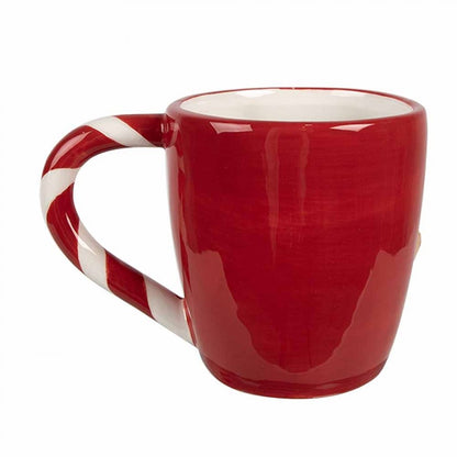 Mug rossa in ceramica - Pan di Zenzero