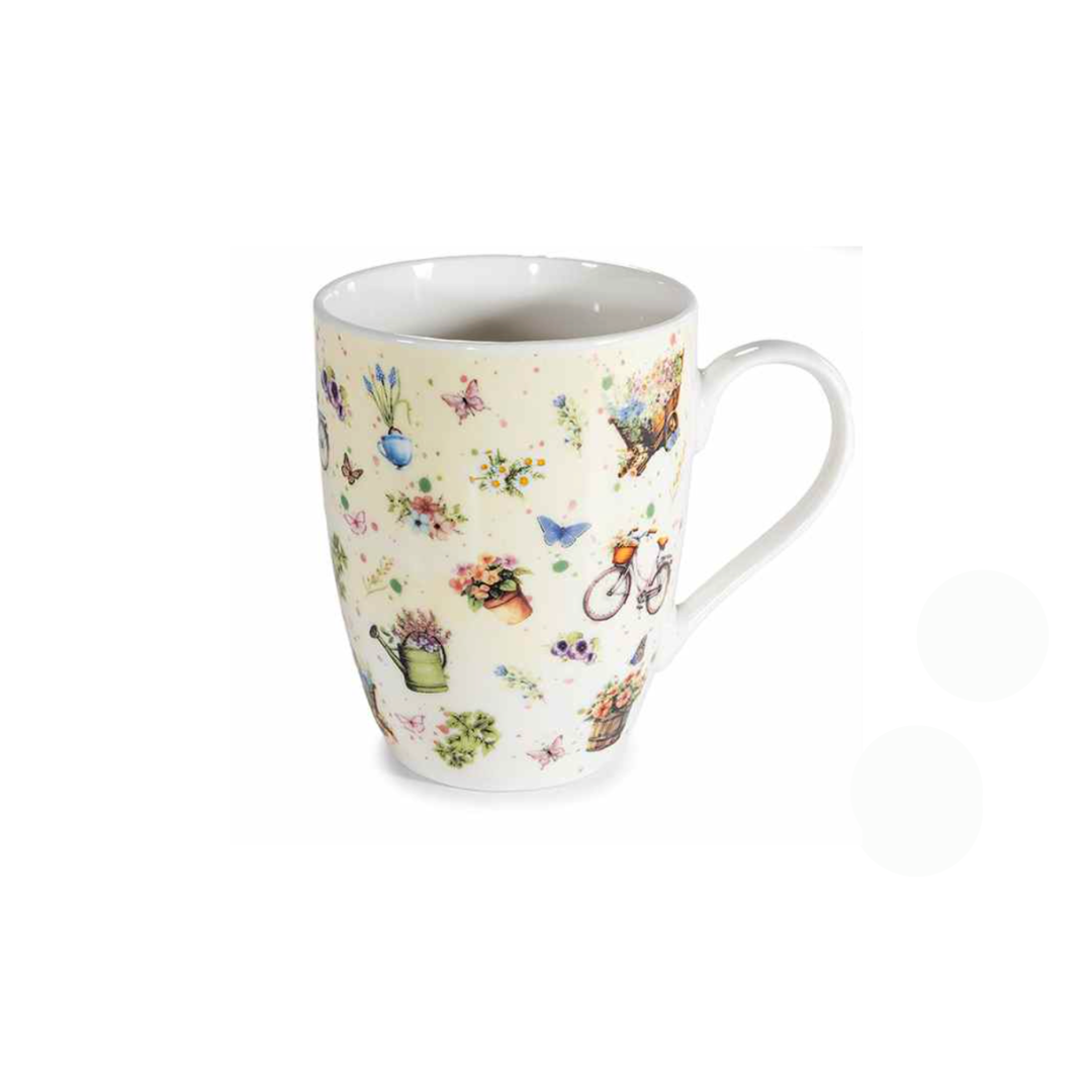 Mug in ceramica - Spring Village