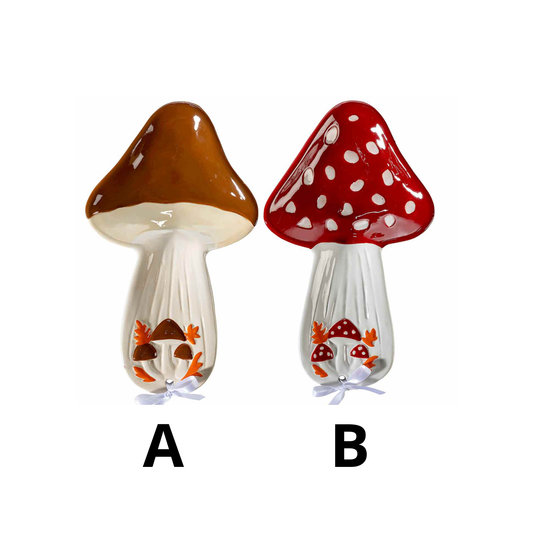 Poggiamestolo in ceramica - Fungo