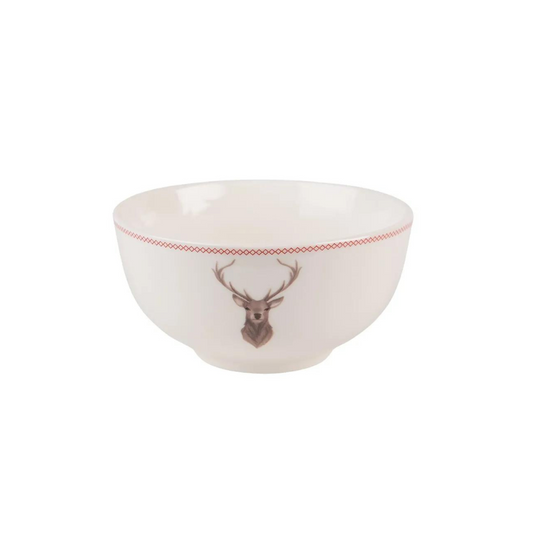 Scodella in porcellana cervo