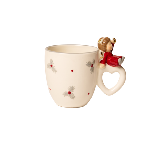 Mug - Angioletto e manico a cuore