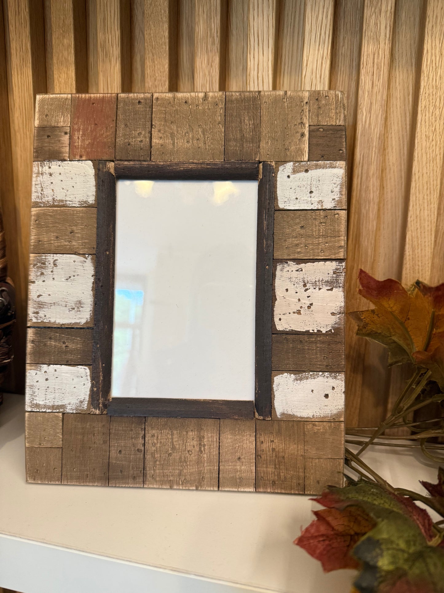 Portafoto in legno - cm. 20 x 25