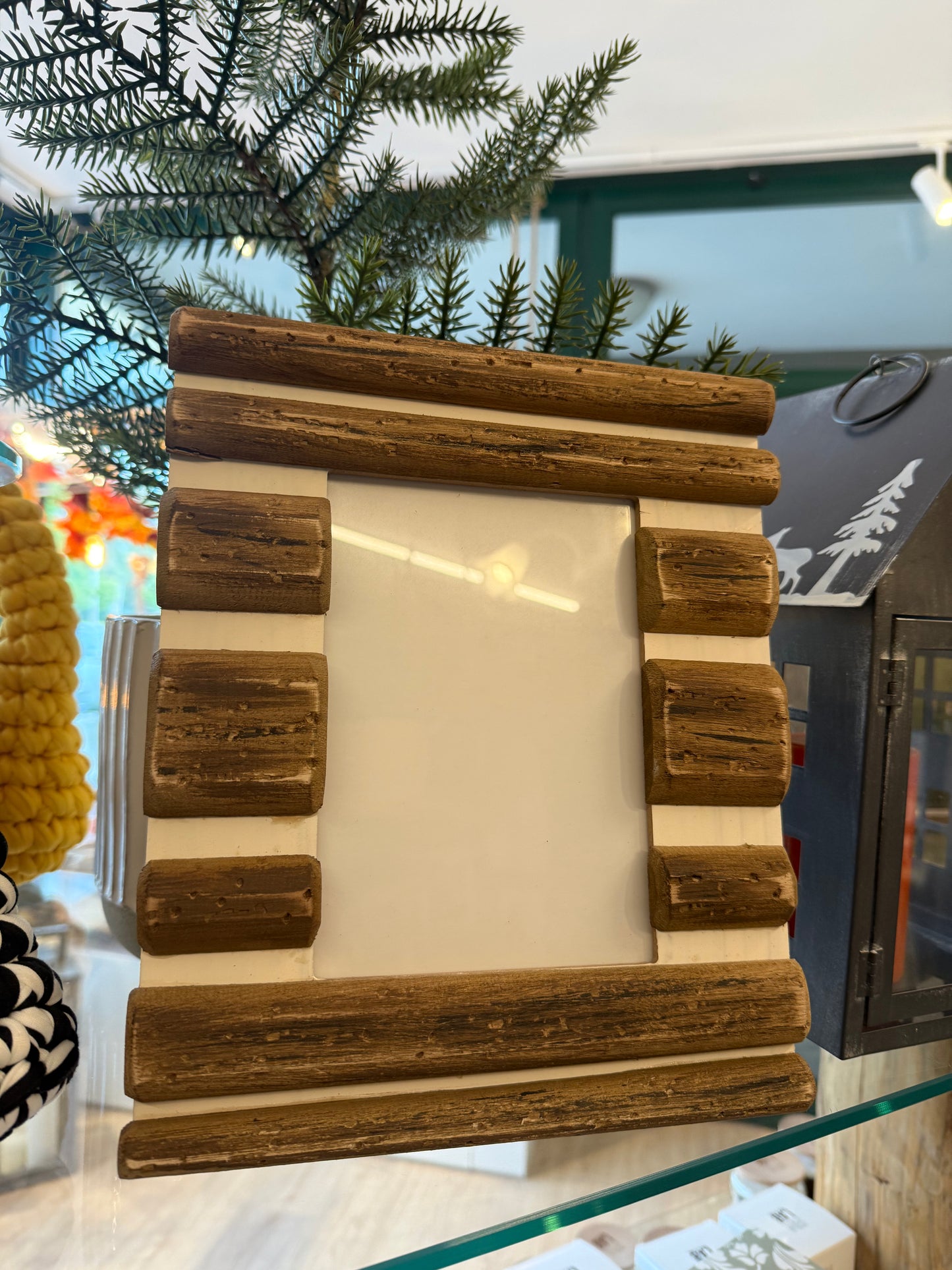 Portafoto in legno - cm. 22 x 26