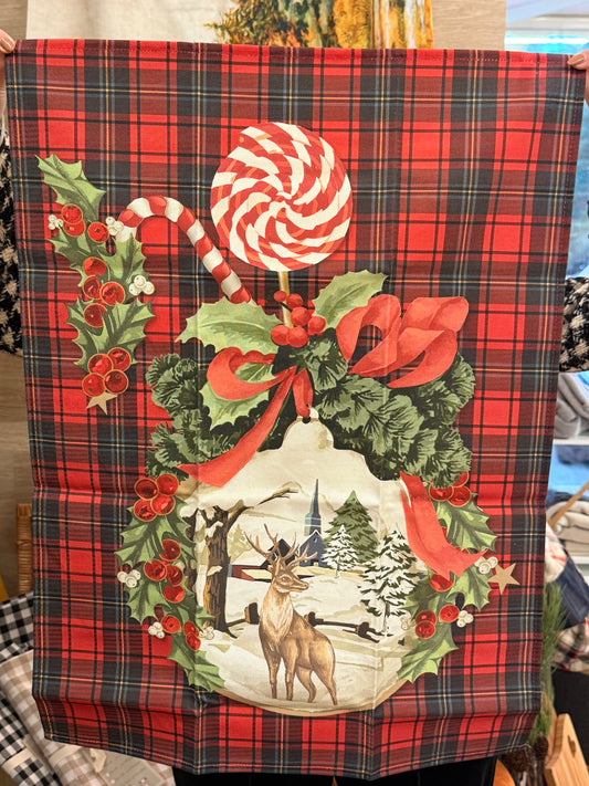 Strofinacci in cotone - Storie di Natale