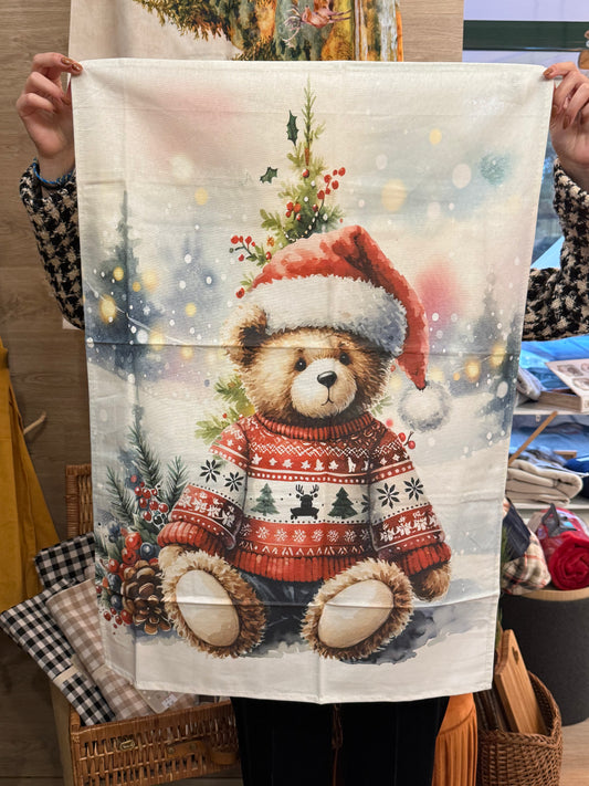 Strofinacci in cotone - Christmas moments