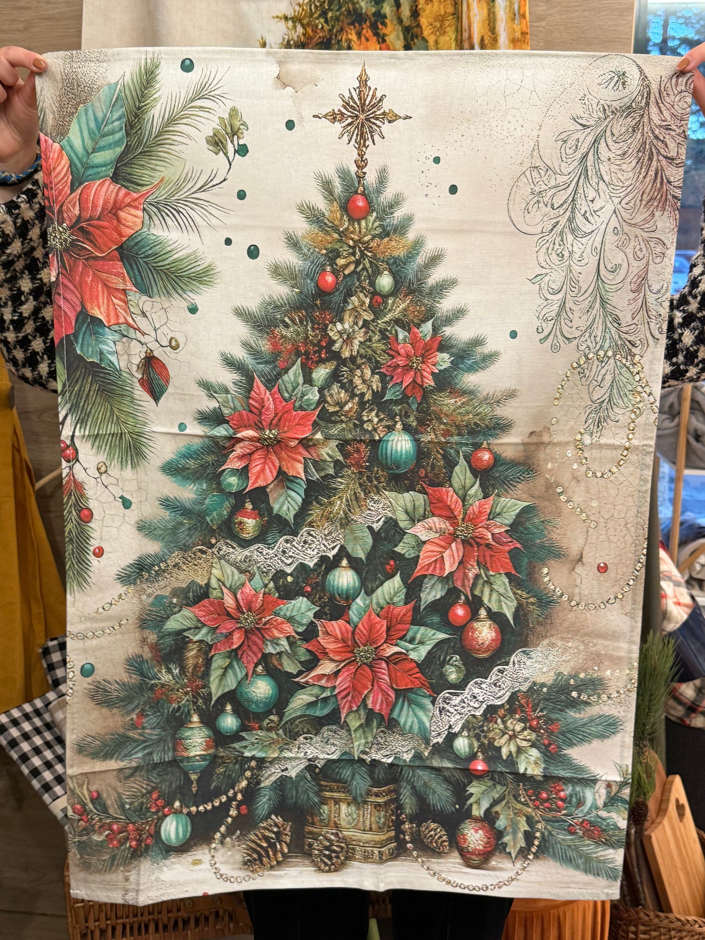 Strofinacci in cotone - Christmas moments