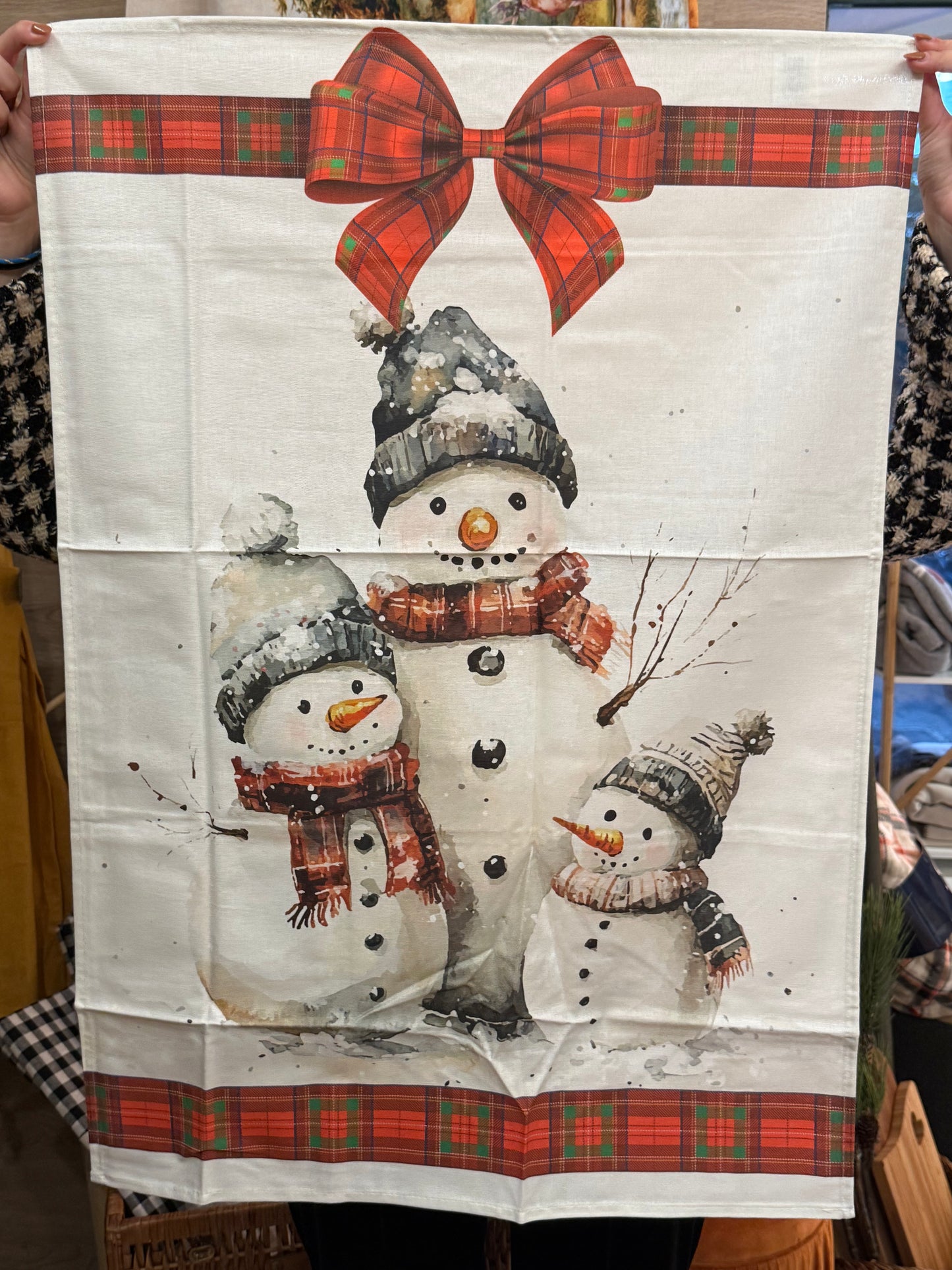 Strofinacci in cotone - Christmas moments