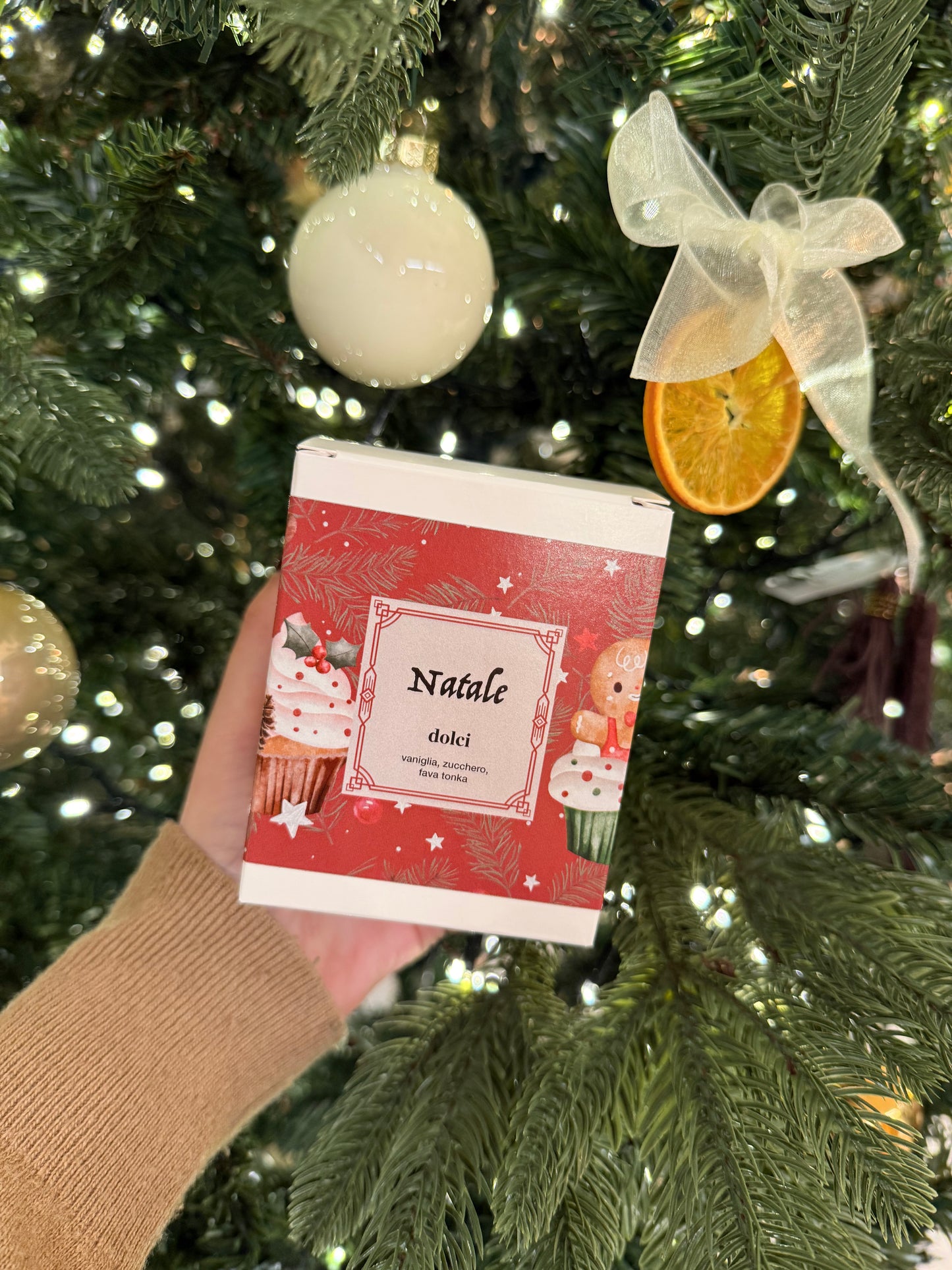 Candela profumata - Dolce Natale