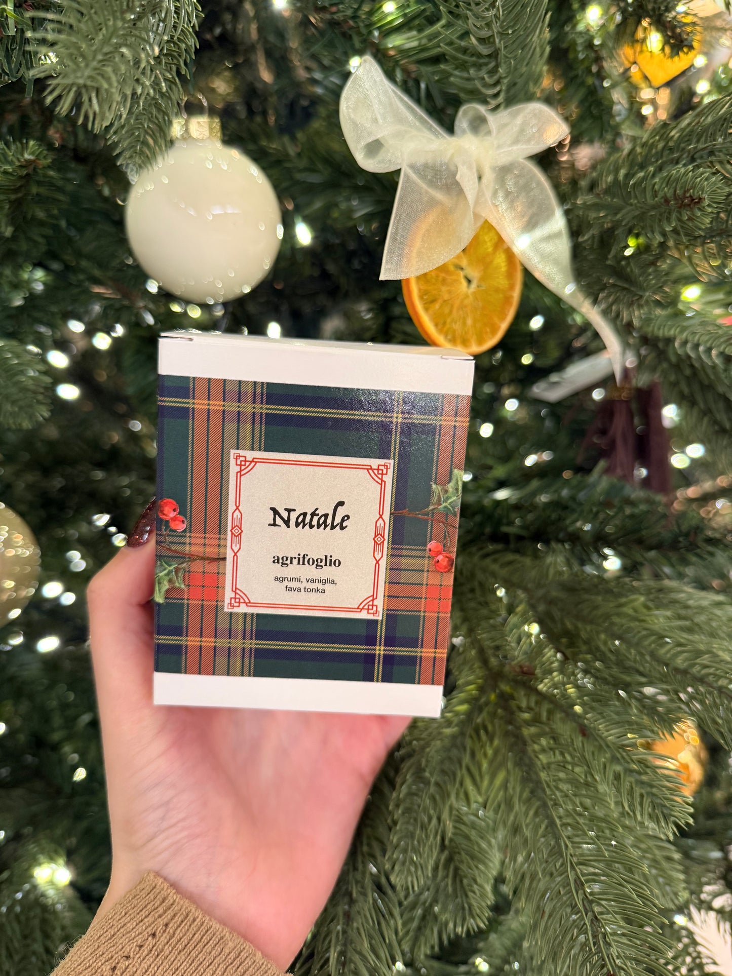 Candela profumata - Agrifoglio