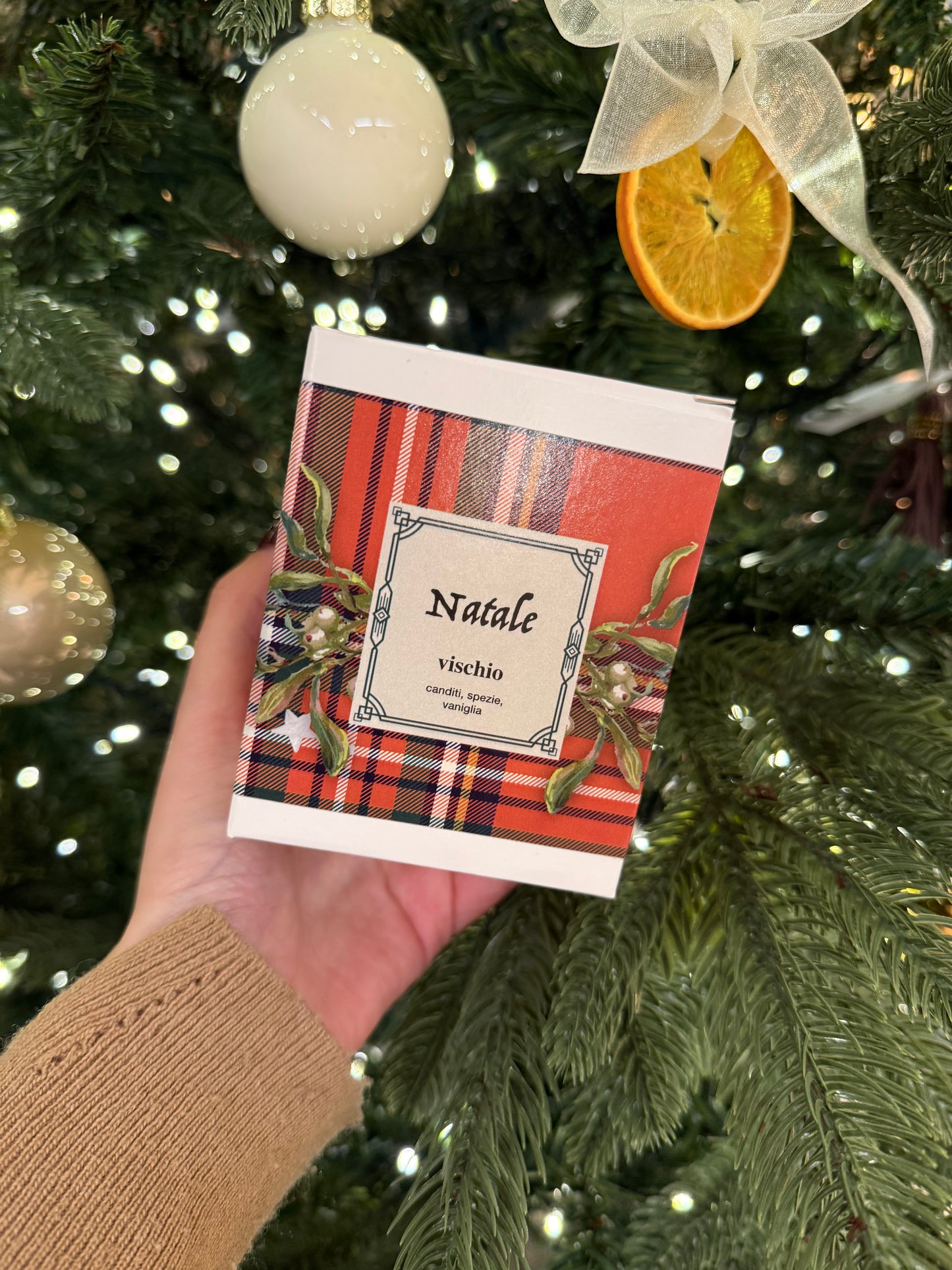 Candela profumata - Vischio