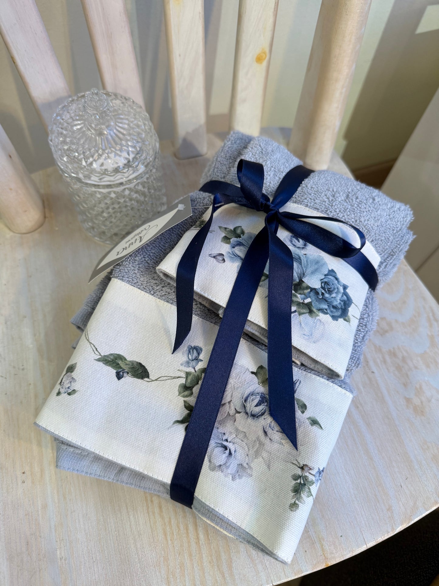 Coppia di asciugamani - Romantic