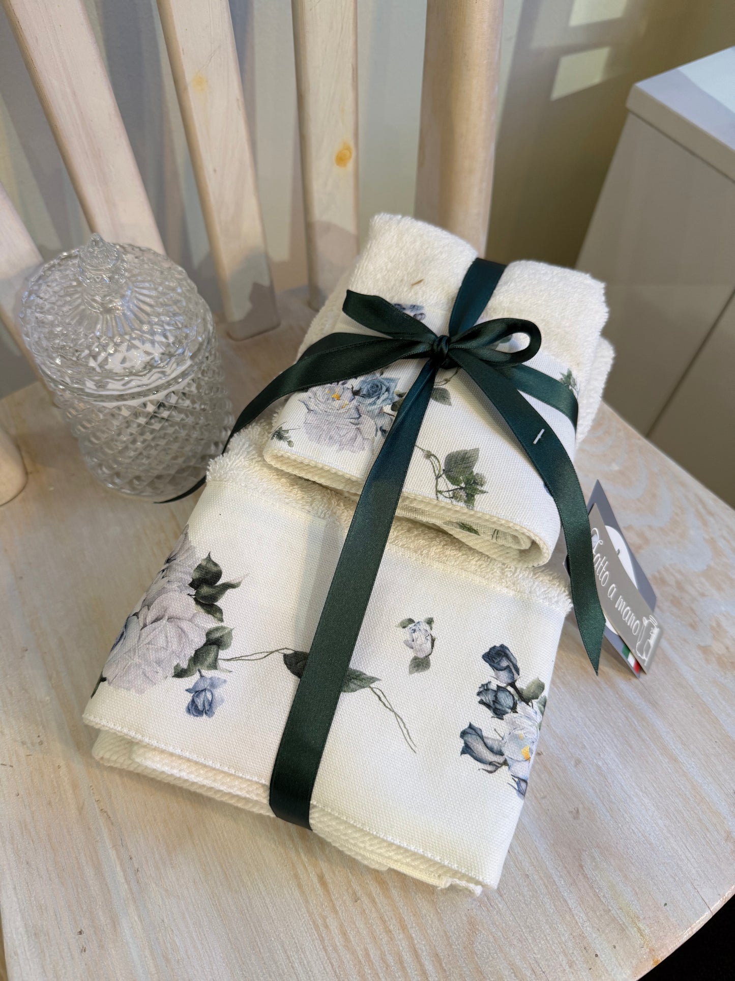 Coppia di asciugamani - Romantic