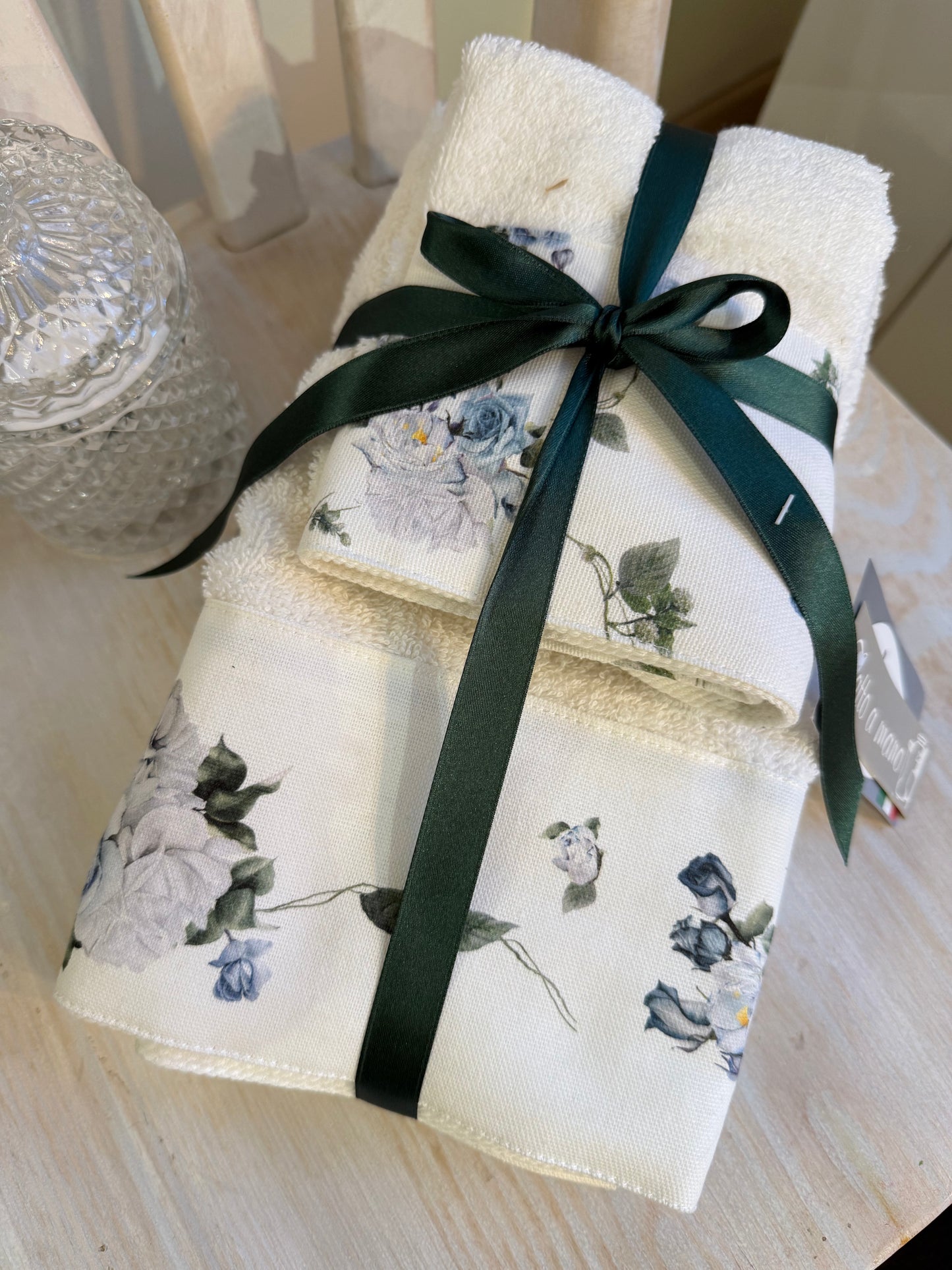 Coppia di asciugamani - Romantic