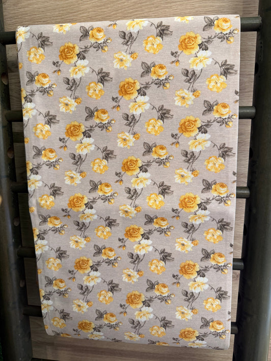 Tovaglia roselline gialle