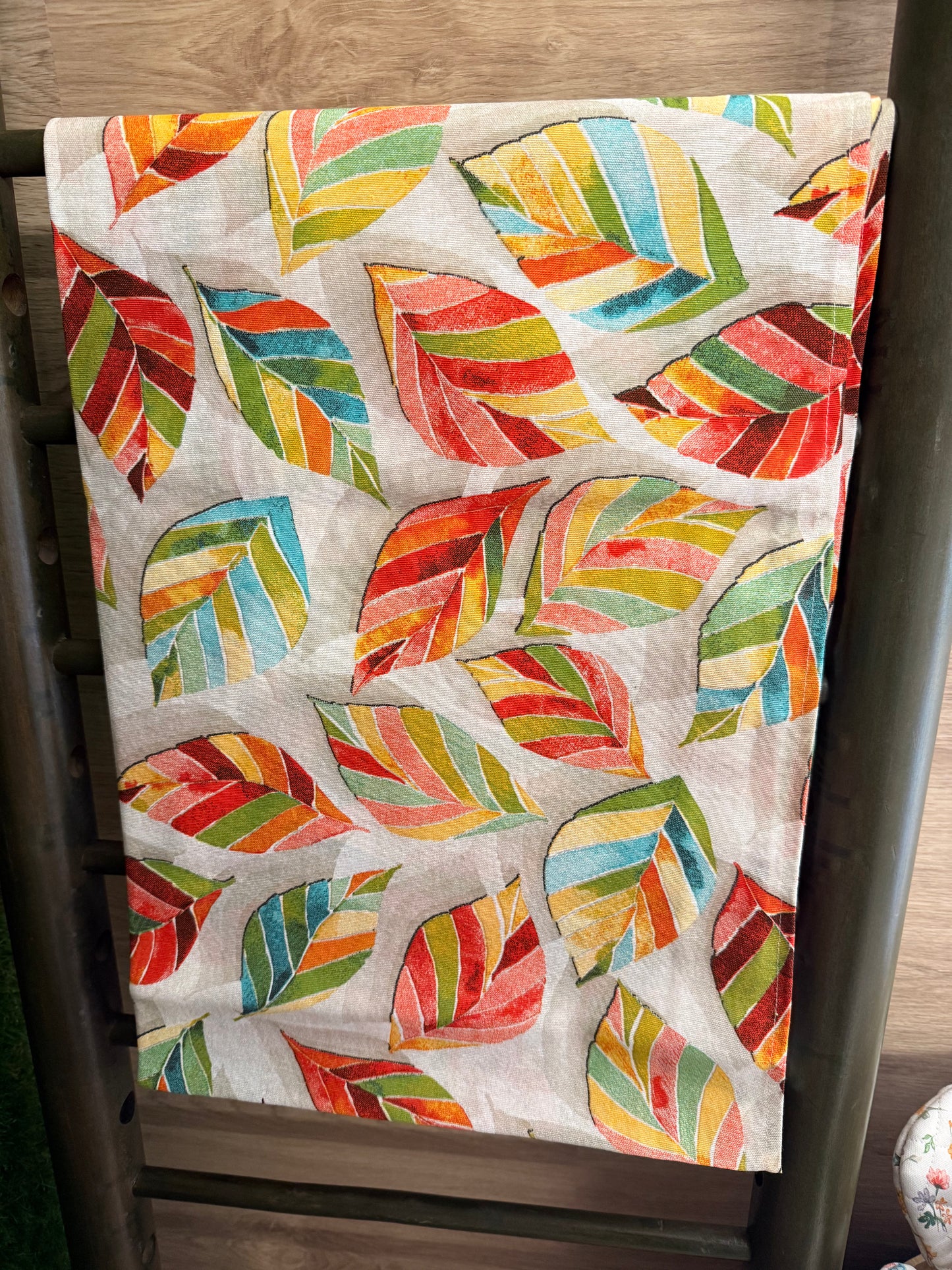 Tovaglia foglie colorate