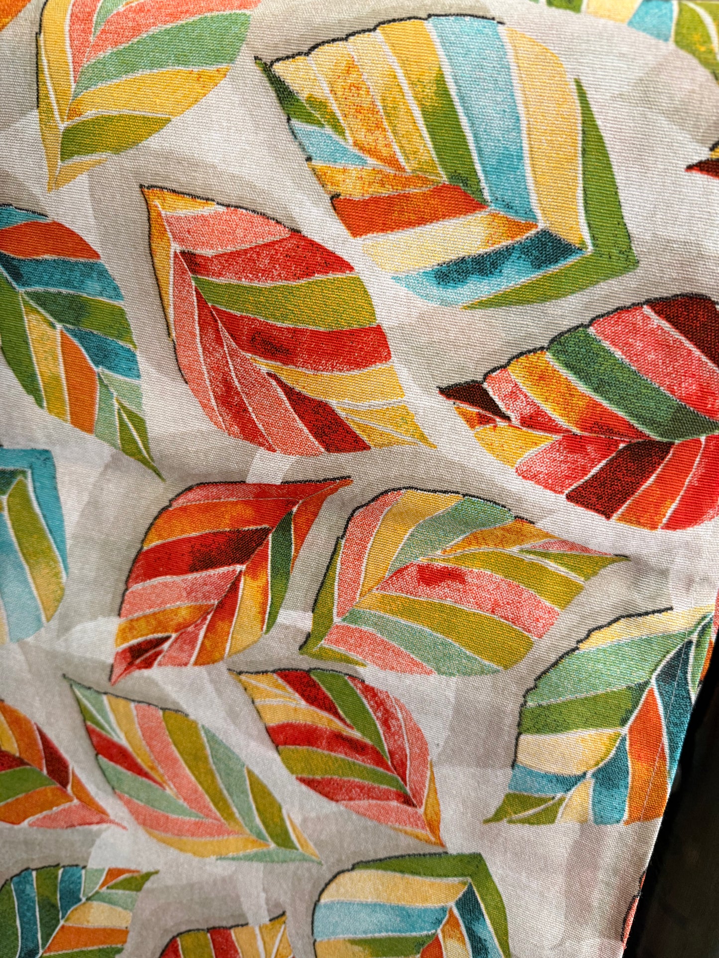 Tovaglia foglie colorate