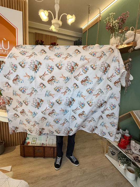 Coniglietti - Tovaglia rettangolare in stampa in digitale