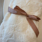 Coppia di asciugamani - Jacquard con fiori bianco