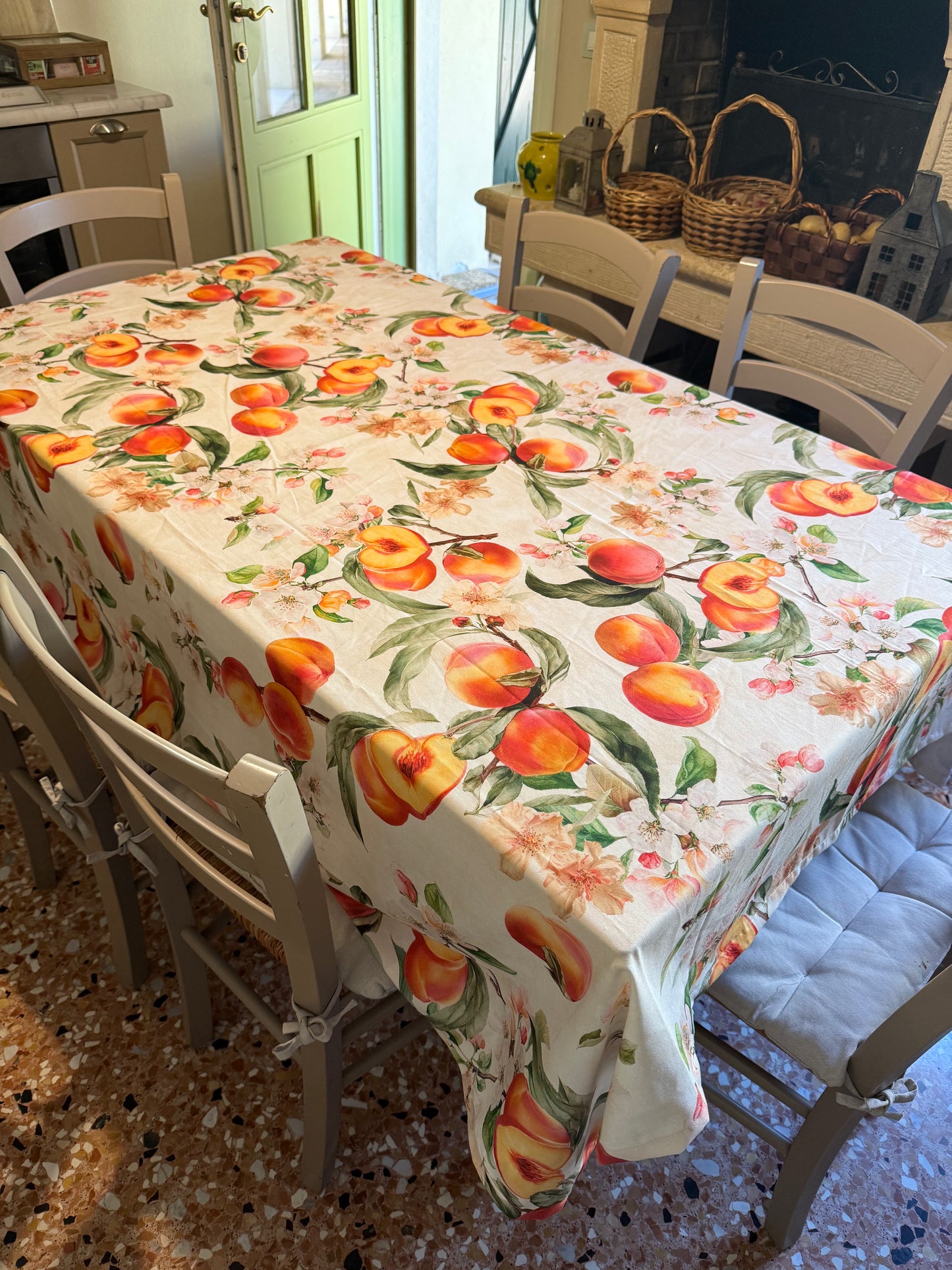 Pesche - Tovaglia in stampa digitale