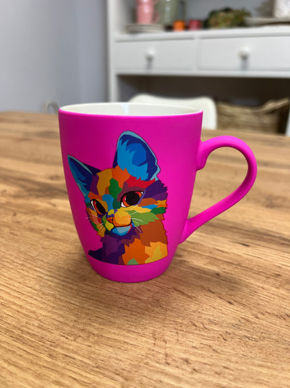 Mug - Animali in porcellana floccata