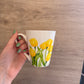 Mug in porcellana - Tulipani