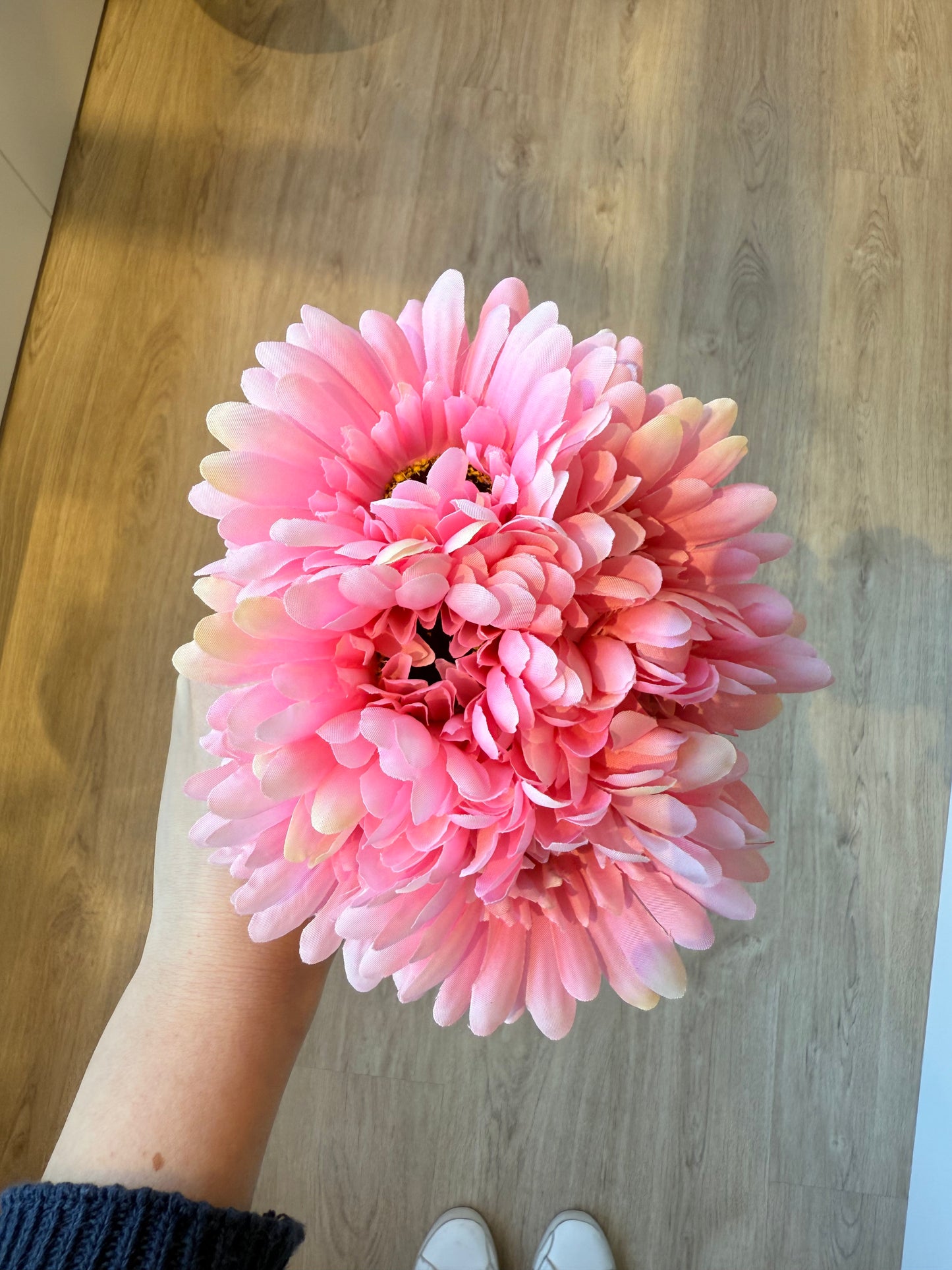 Mazzo Gerbere h. 33 - Rosa