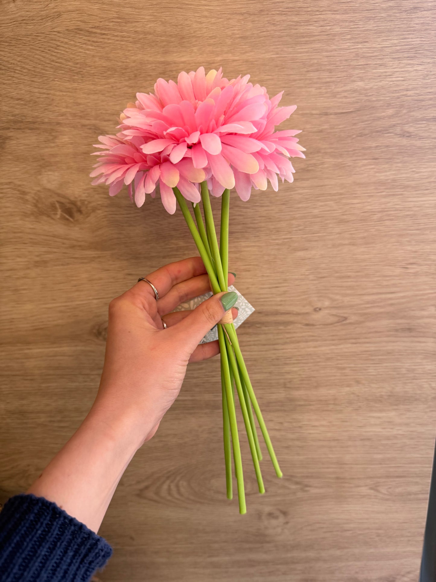 Mazzo Gerbere h. 33 - Rosa