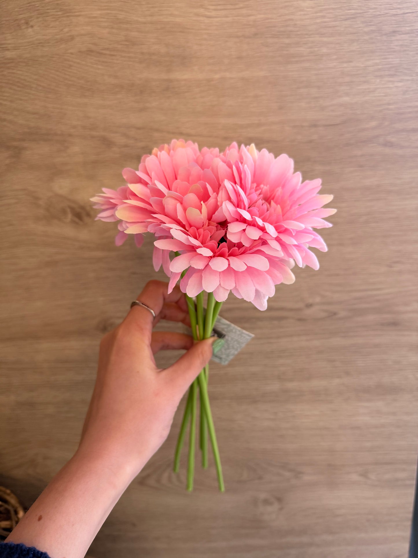 Mazzo Gerbere h. 33 - Rosa