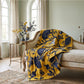 Plaid "Ramage" in lana cotta cm. 150 x 170