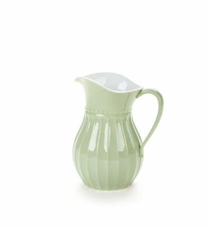 Brocca in ceramica - "Spring" verde