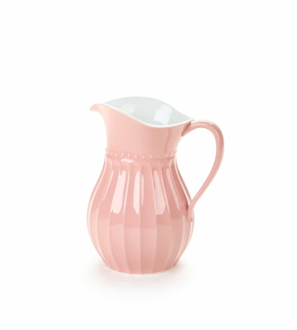 Brocca in ceramica - "Spring" rosa