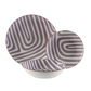 Set di 6 Piatti in porcellana "Denali Viola"