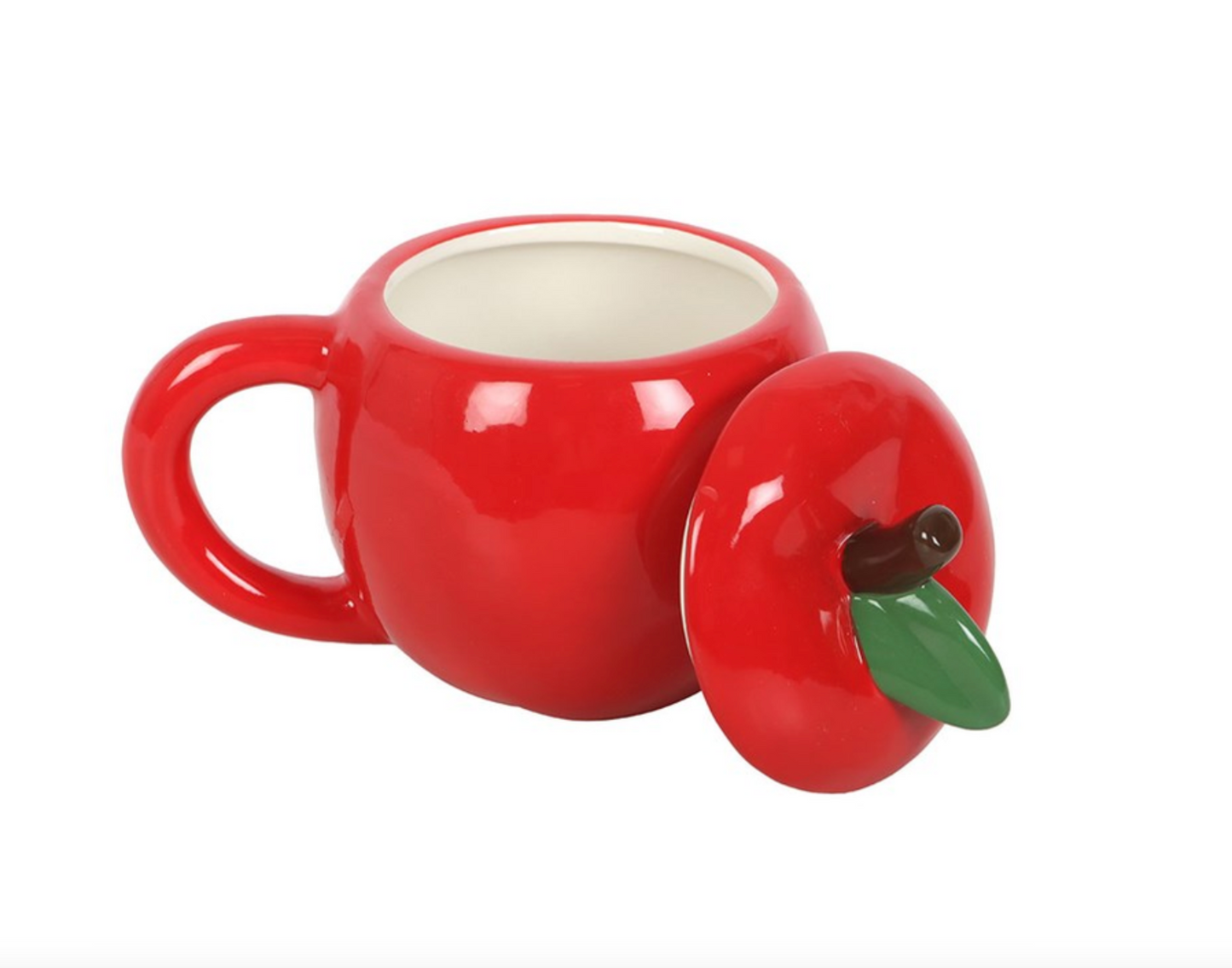 Tazza in ceramica a forma di mela