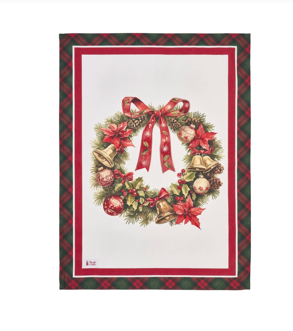 Strofinacci in cotone - Natalizi