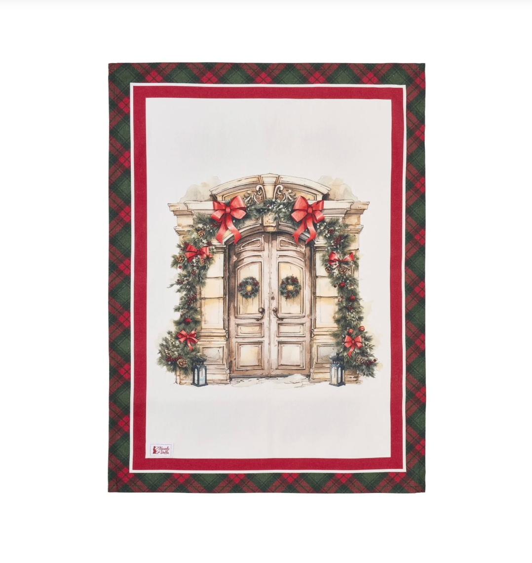 Strofinacci in cotone - Natalizi