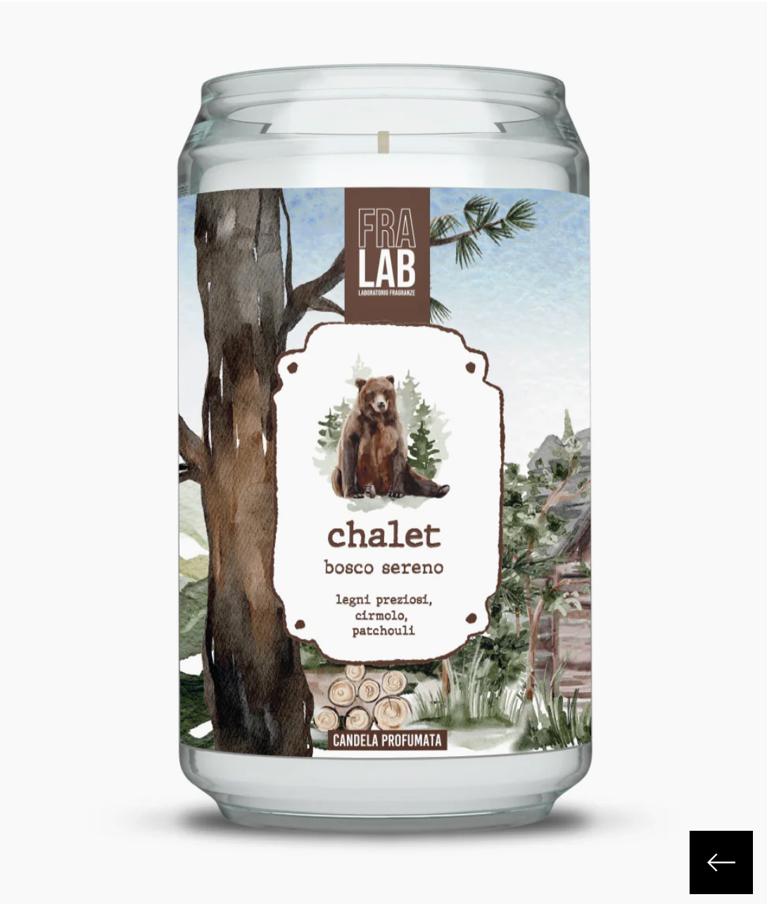 Candela profumata - Bosco Sereno