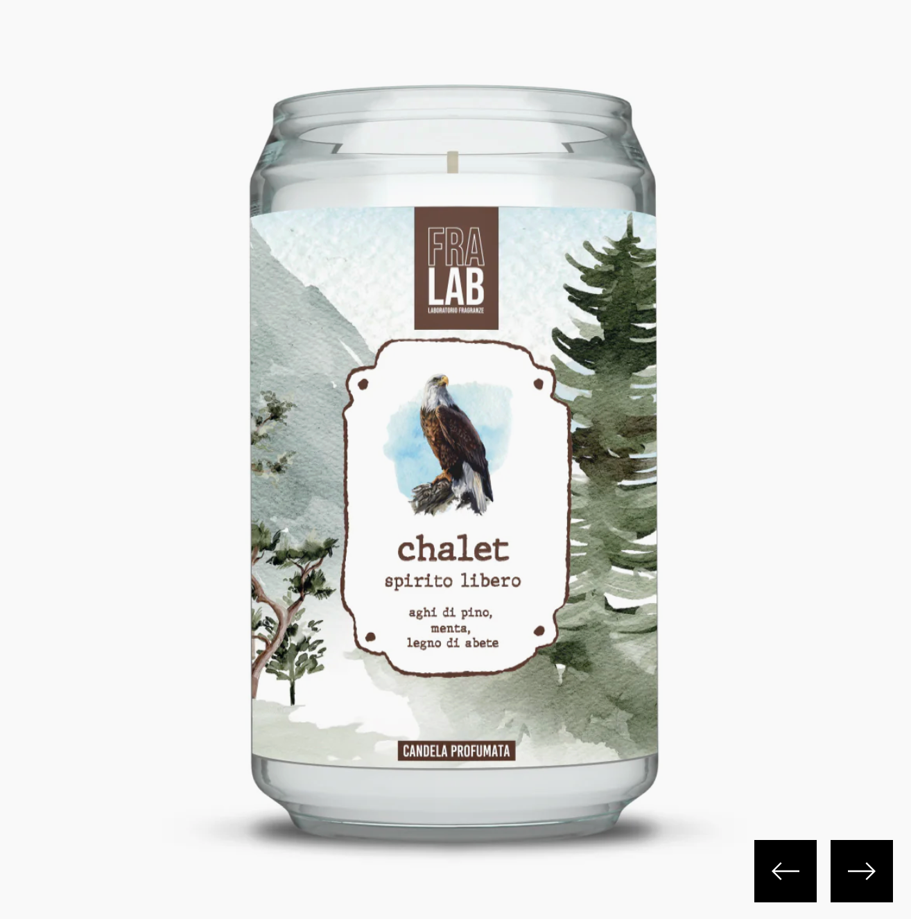 Candela profumata - Spirito libero