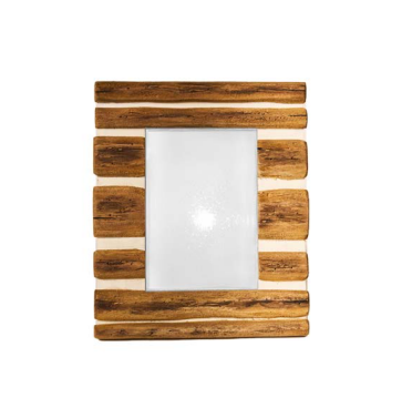 Portafoto in legno - cm. 22 x 26