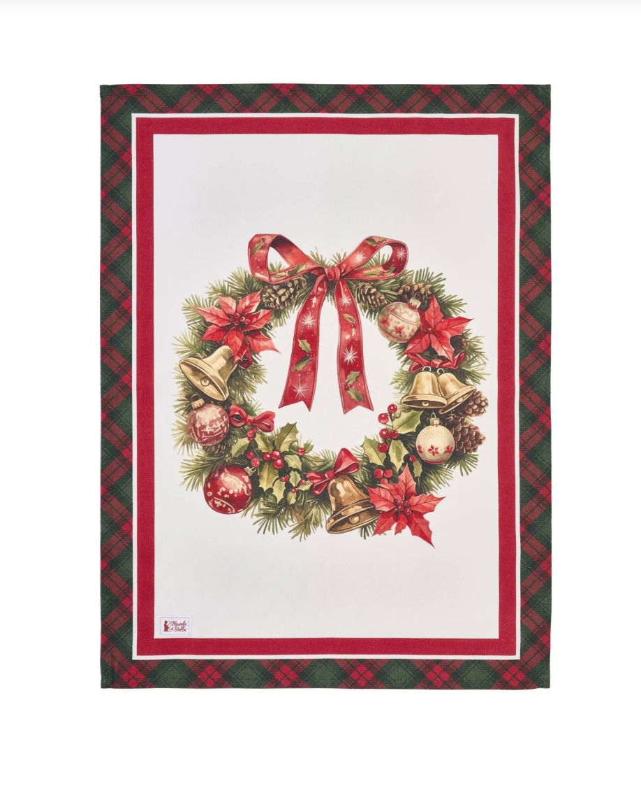 Strofinaccio in cotone - Christmas is coming