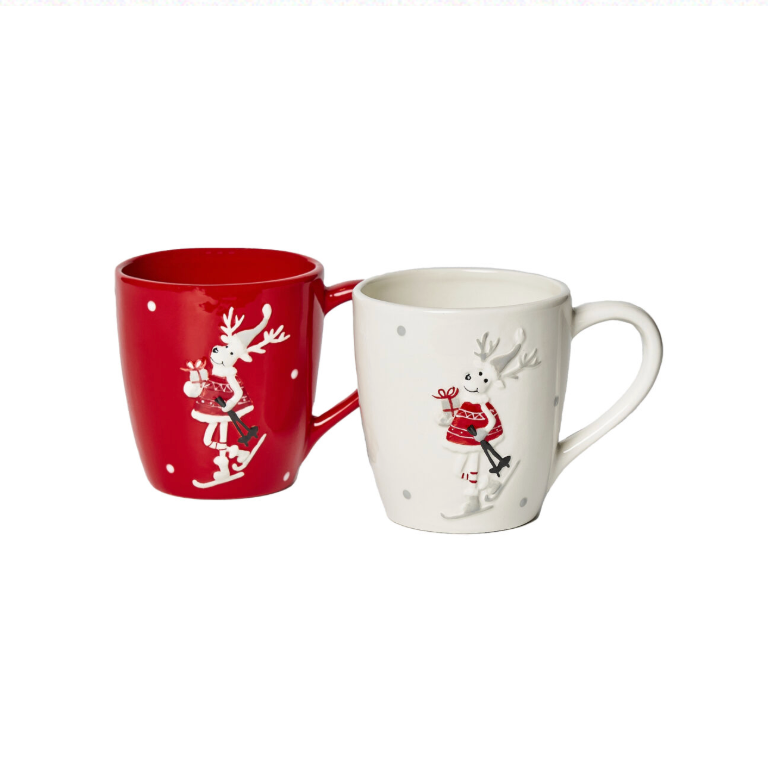 Mug - Renna sciatrice