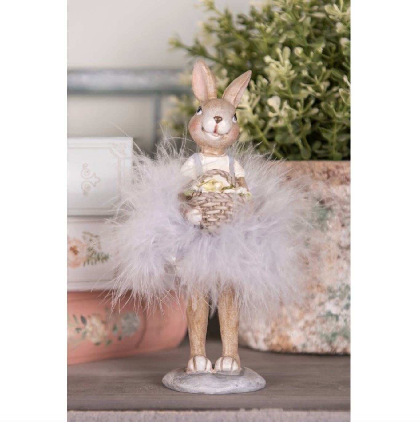 Statuetta decorativa - Coniglietta ballerina