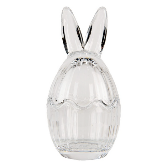 Barattolino in vetro con orecchie da coniglio
