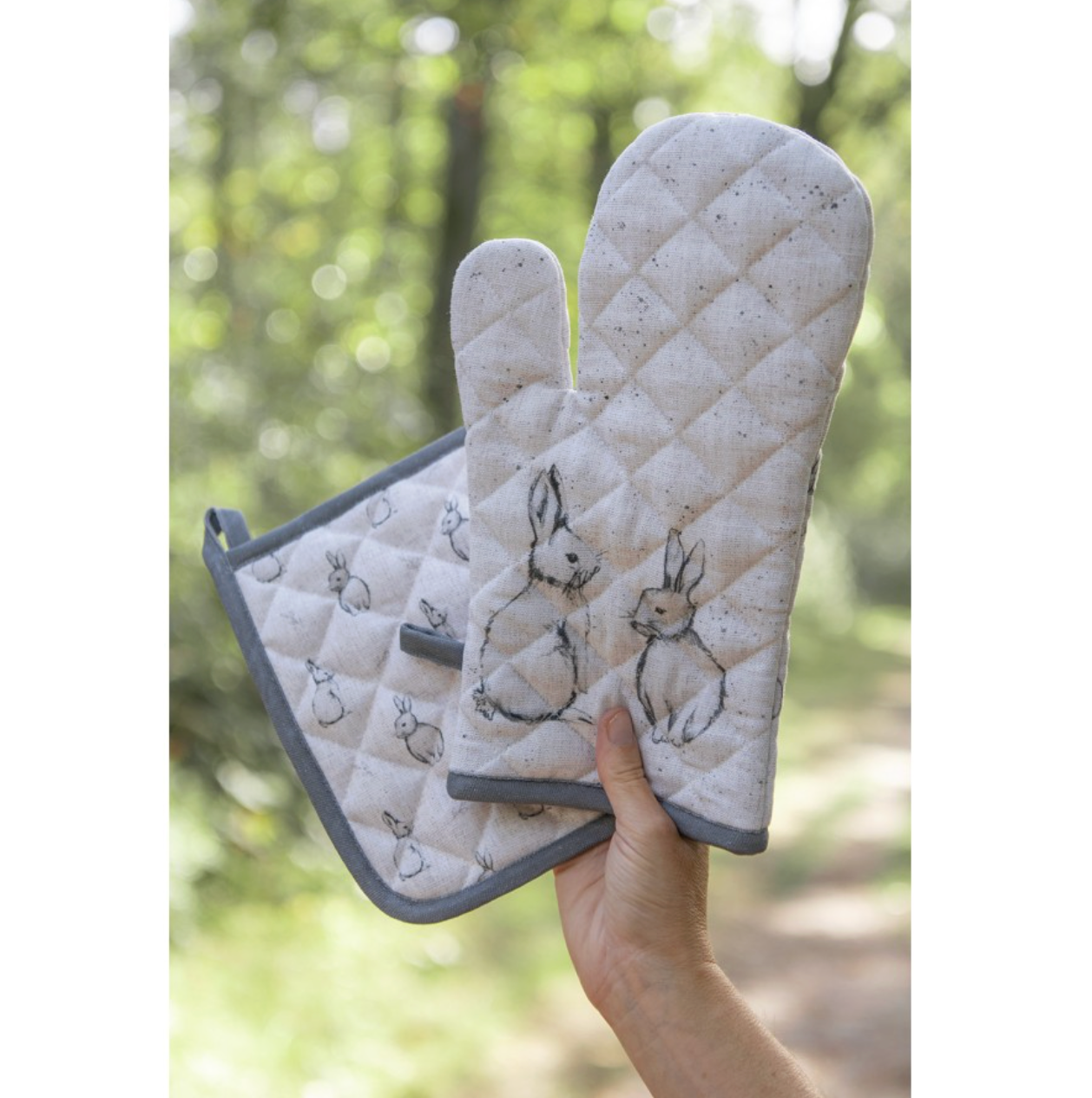Guantone da forno - Coniglietti