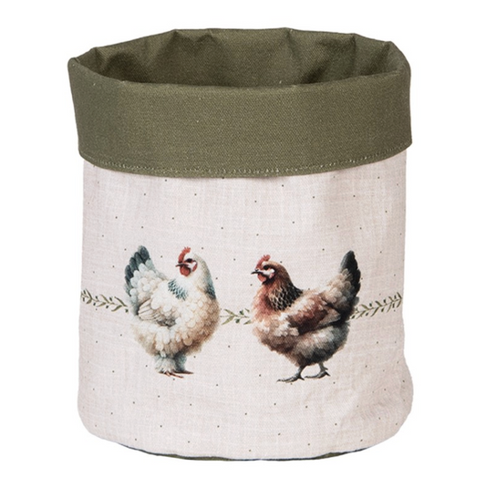 Cestino porta pane - Gallinelle