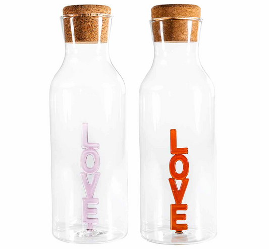 Caraffa con tappo - Love