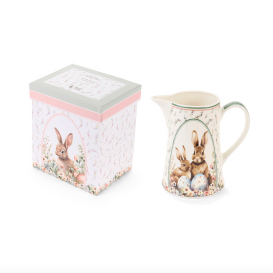 Brocca in porcellana con scatola - Rabbit Pepen