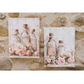 Quadro Canvas con bottiglie e peonie - Due fantasie