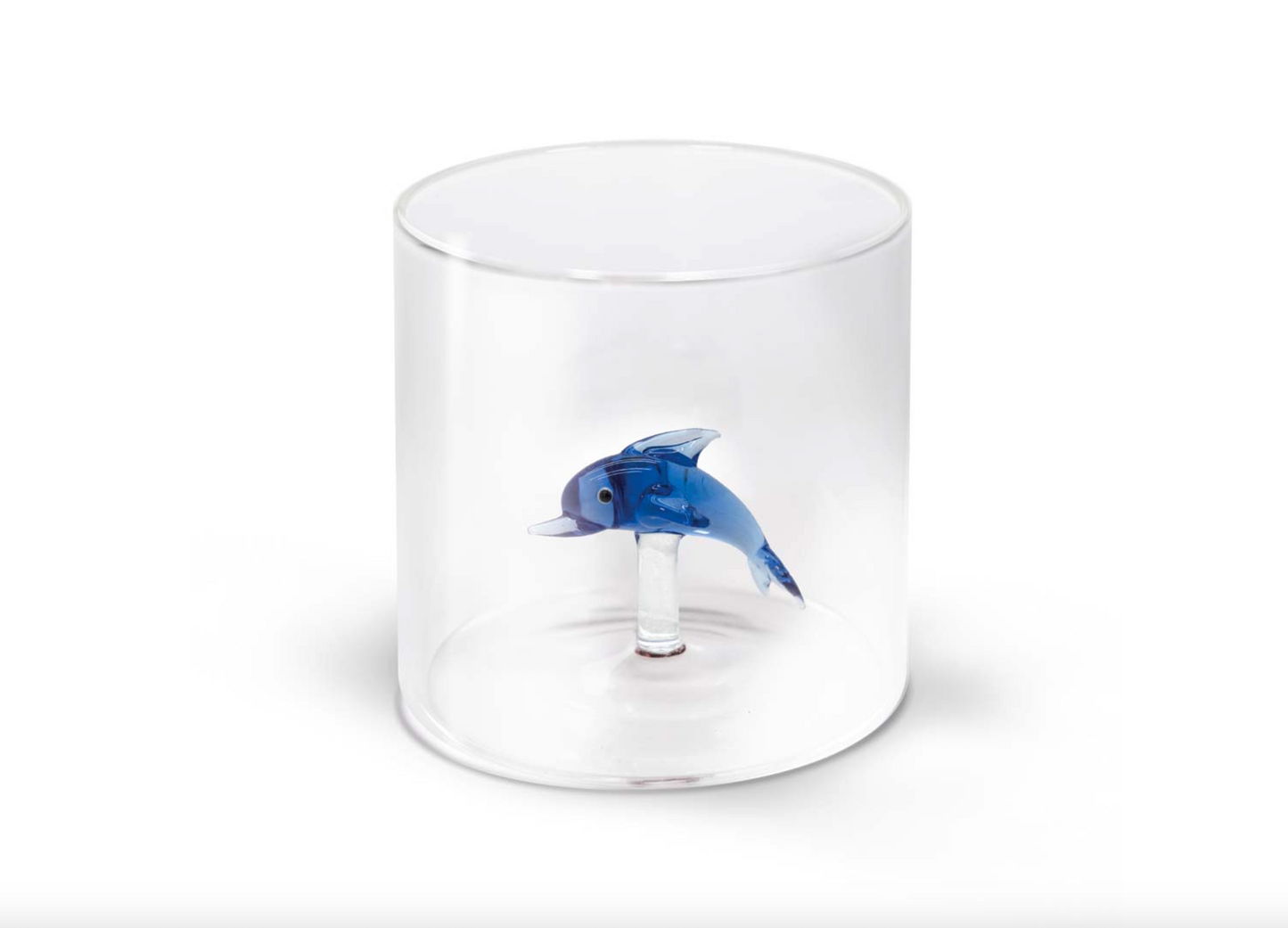Bicchiere in vetro borosilicato - DELFINO