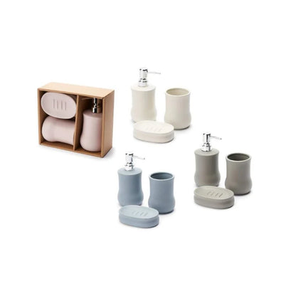 Set bagno 3 pezzi in ceramica