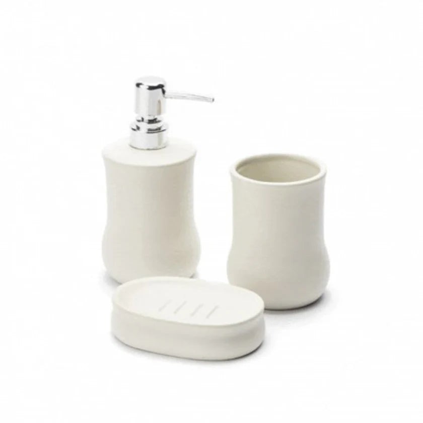 Set bagno 3 pezzi in ceramica